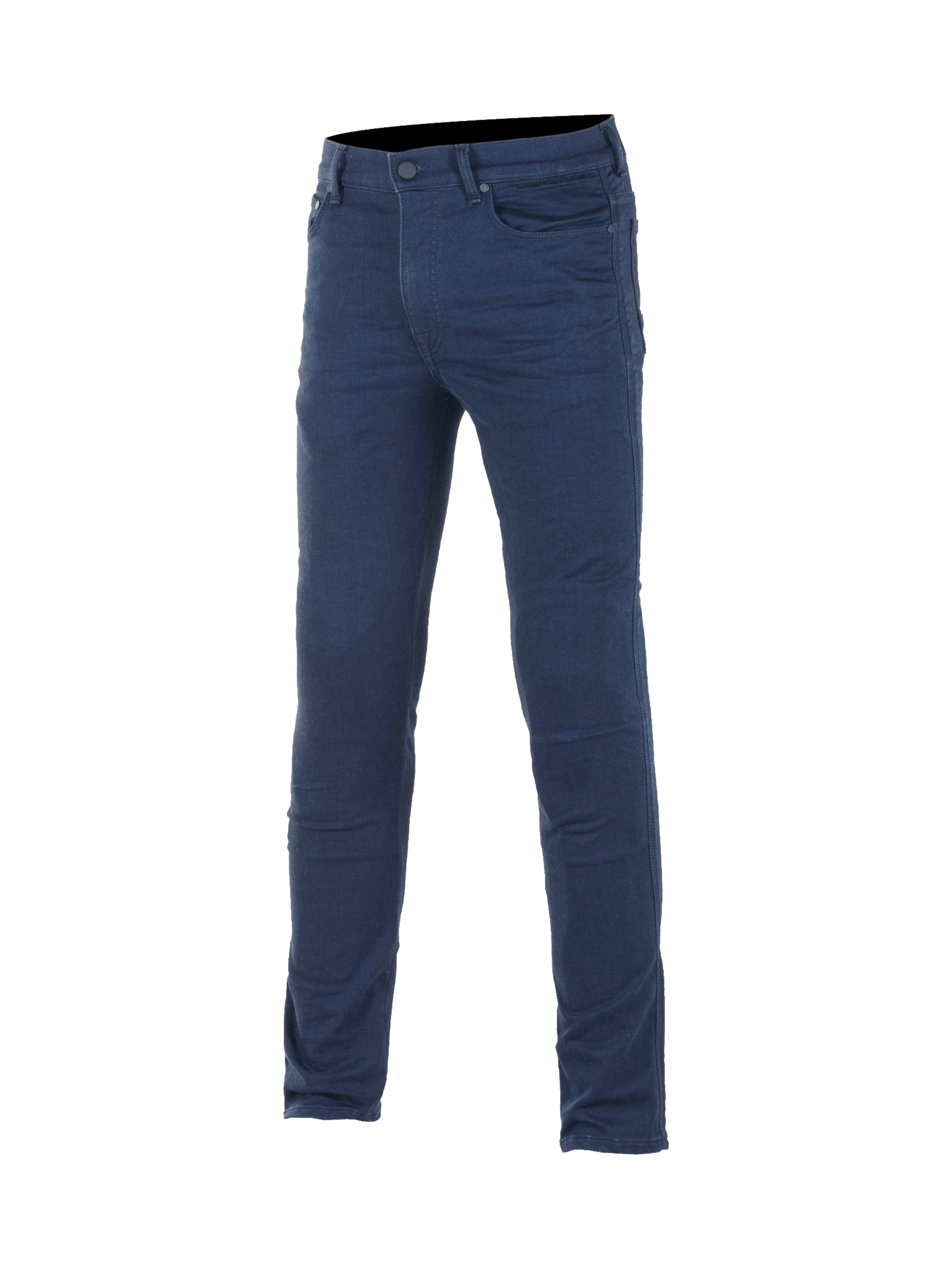 Alpinestars Cerium Tech Stretch, calças de ganga de moto para homem, azul, Slim Fit, proteção Nucleon Plus, certificadas CE