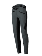 Alpinestars Alamosa Women's Pants, Urban Gray and black softshell motorcycle pants with slim fit and adjustable waist belt.