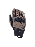 Alpinestars Harok Pro Drystar Luvas, luvas de moto adventure all-terra, castanhas e pretas, impermeáveis, com proteção de articulações de dupla densidade e certificadas CE