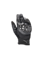 Alpinestars SMX-1 Drystar®, luvas de moto para homem, pretas, impermeáveis, proteção de nós de dedos em carbono, punho curto.