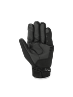 Alpinestars luvas S-Max Drystar, luvas de moto desportivas para homem, pretas, palma em couro com reforços, tecnologia Drystar impermeável, certificadas CE.