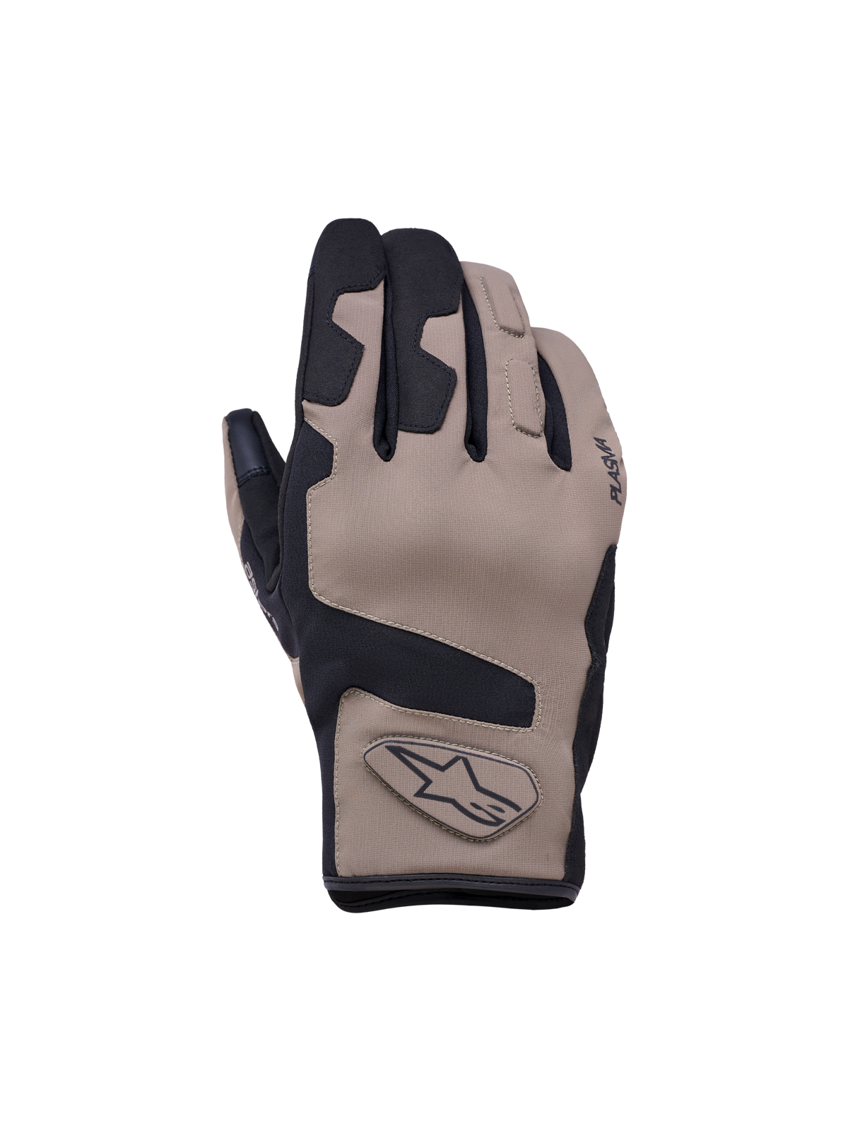 Alpinestars Ignite Drystar Insulated Luvas, luvas de moto impermeáveis, castanhas e pretas, com membrana Drystar, isolamento Thinsulate e proteção de nós dos dedos Plasma