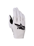 Alpinestars Supertech MX, luvas de moto para motocross, em roxo claro e preto, com dorso sem costuras e perfurações a laser.