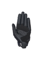 Luvas Alpinestars SP X 3, luvas de moto para corrida, masculinas, pretas, com palma em pele perfurada e sobreposições sintéticas.