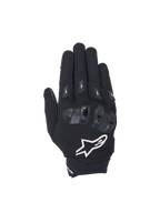 Alpinestars luvas SP X 3, luvas de moto para corrida para homem, pretas e brancas, com proteção em TPU e painéis de malha.