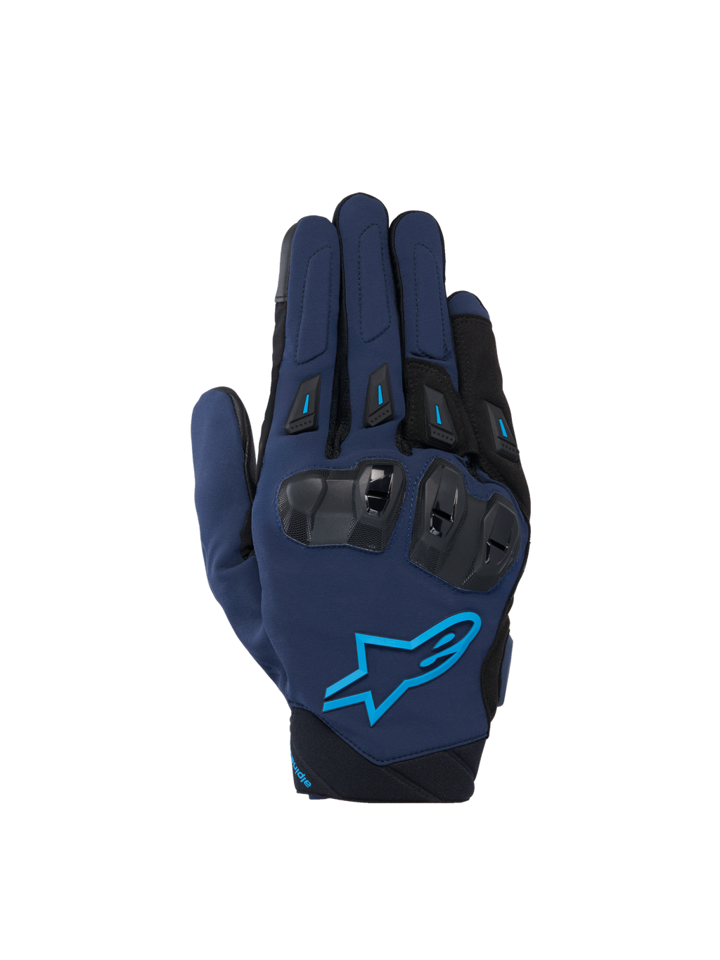 Alpinestars SP X 3, luvas de moto para homem, azul-escuro e azul-claro, com proteção de nós dos dedos TPU e malha respirável