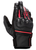Alpinestars Stella Phenom Leather Air Glove, luvas de motociclismo para mulher, pretas e rosa Diva Pink, proteção rígida nos nós dos dedos, construção em couro perfurado, punho curto com a marca Alpinestars, equipamento de condução desportiva de alto desempenho