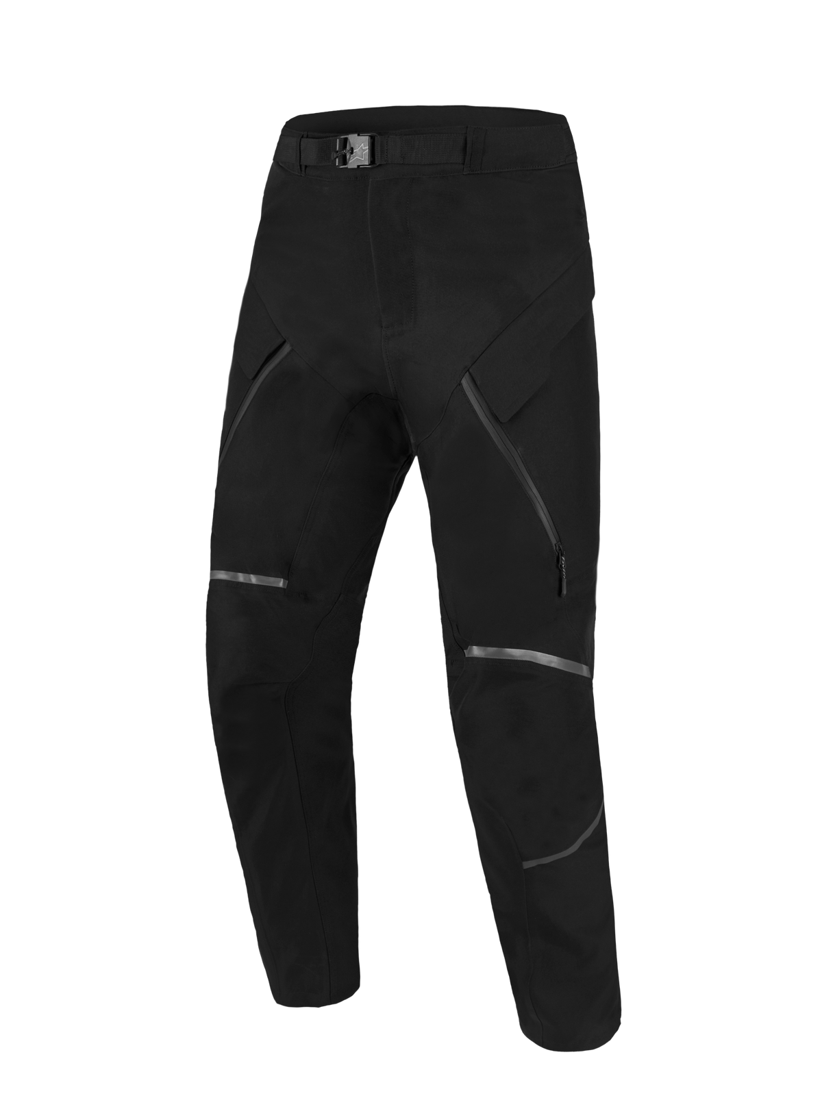 Alpinestars ST-7 V2 2L Gore-Tex Pants, All-Terrain Adventure Motorcycle Pants, Black, waterproof 2-layer GORE-TEX construction with zippered thigh ventilation