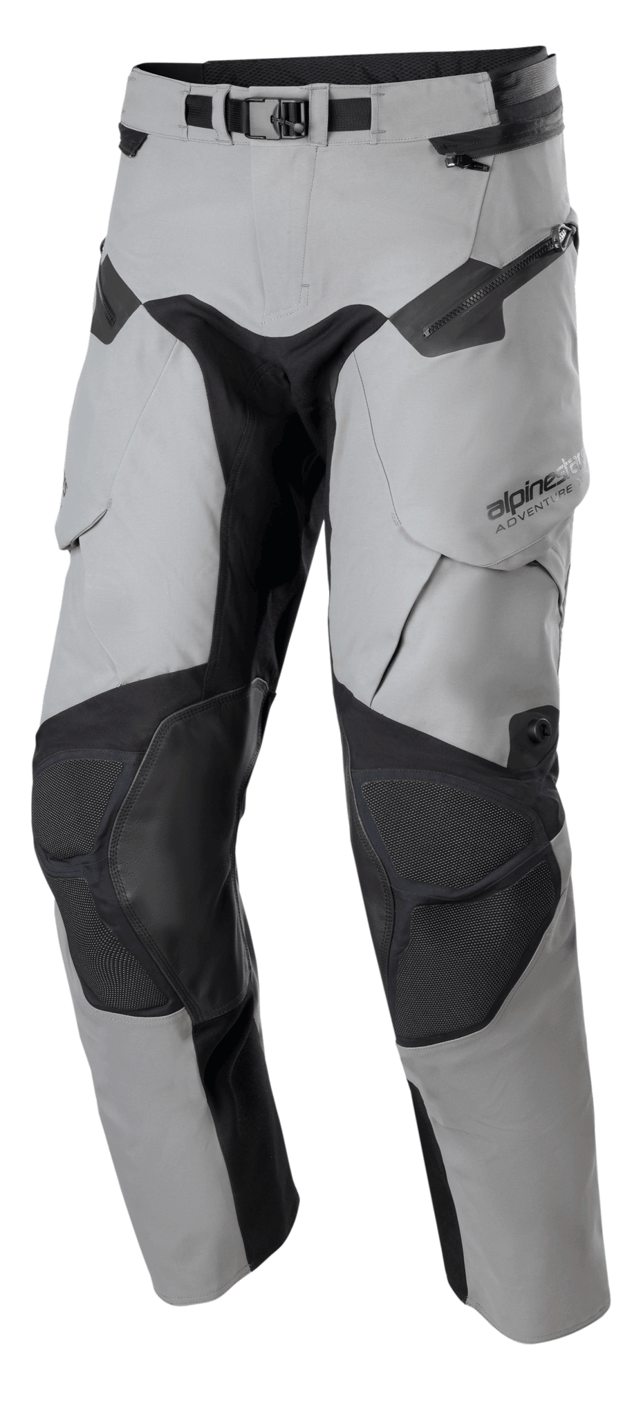 Alpinestars Boulder 3L GORE-TEX Pants, Motorcycle Adventure Touring Pants, Dark Gray and Black, Featuring Reinforced Superfabric Knee Panels, Zippered Cargo Pockets, and Adjustable Waist Belt, Durable Waterproof Construction for Off-Road and Adventure Riding