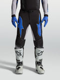 Alpinestars Supertech Hiten AFD Pants, black and blue men's motocross pants with lightweight stretch ripstop construction.