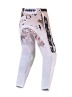 Alpinestars Racer Lone, calças de motocross para homem, camuflagem deserto e preto, com painéis Stretchnet ventilados.
