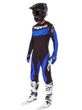 Alpinestars conjunto Techstar Dreem 2025, equipamento de motocross para homem, preto e azul, ventilado para todo-o-terreno.