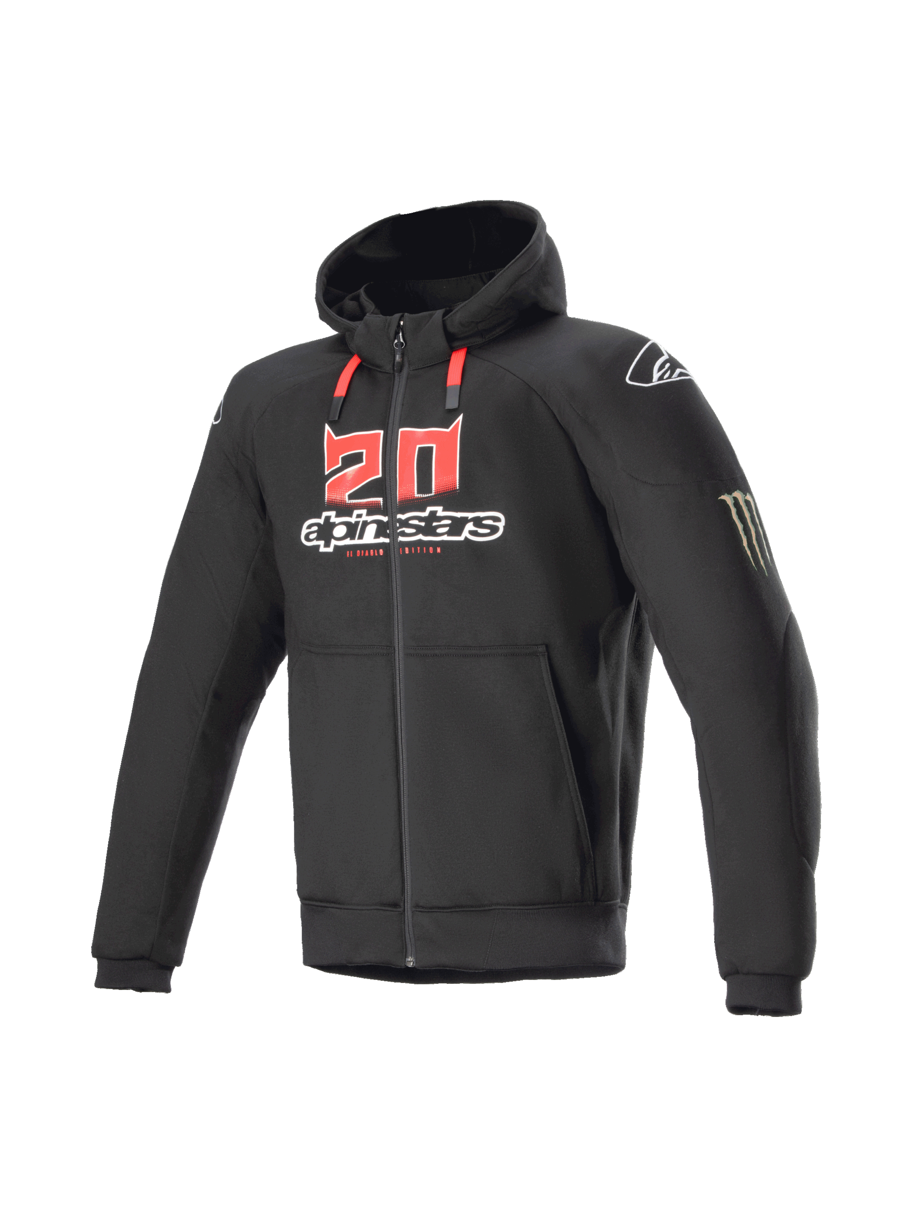 Hoodie FQ20 Chrome Ignition Monster