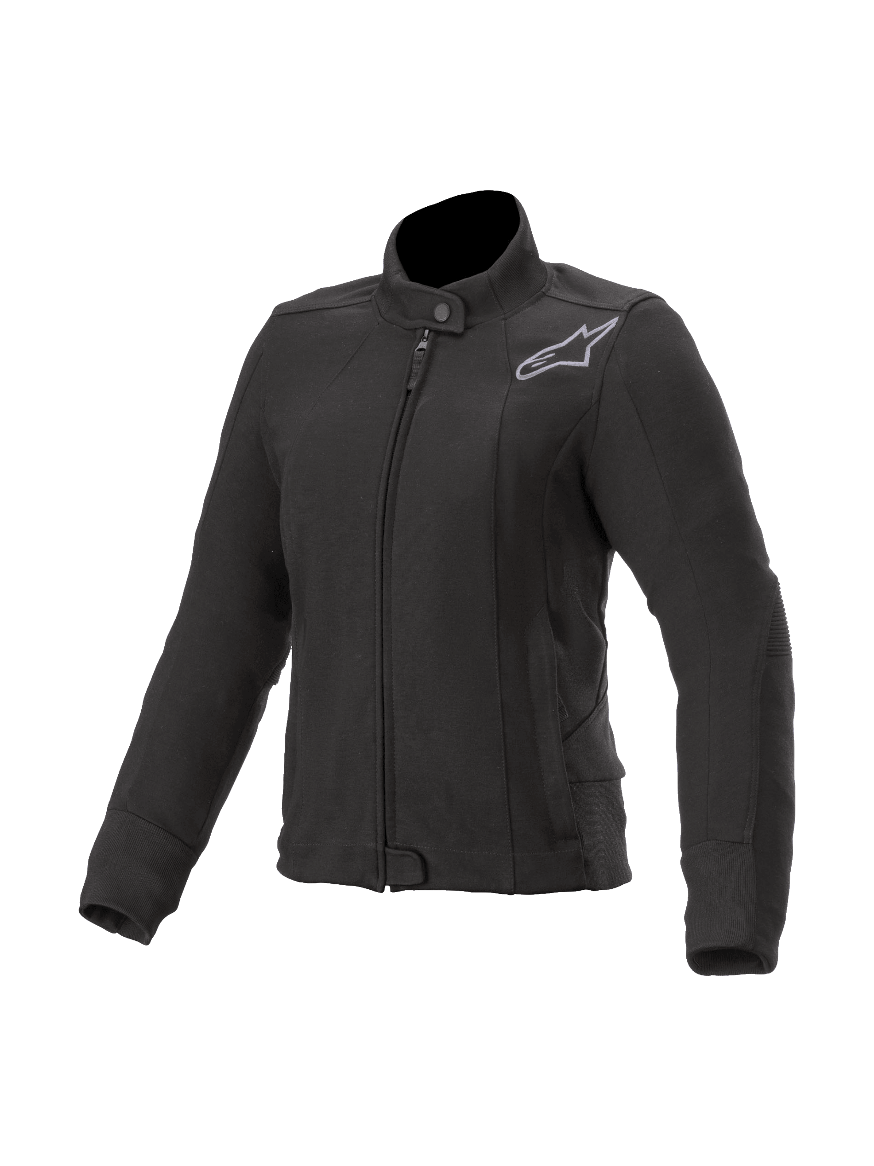 Alpinestars Polar Banshee, casaco de moto para mulher, preto, estilo urbano com proteções Nucleon Flex Plus