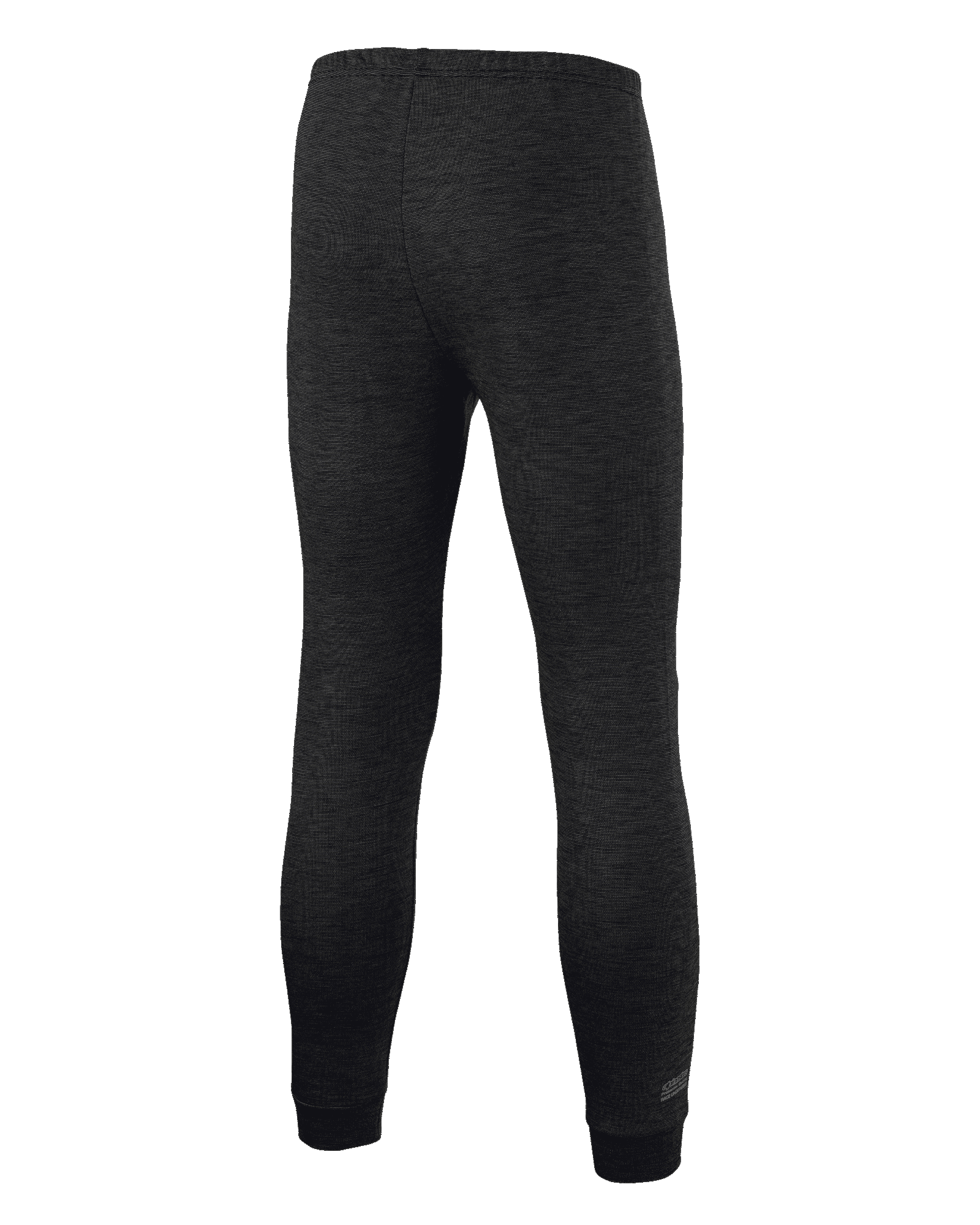 Alpinestars Race V3 Bottom, calças de camada de base para automobilismo, pretas, roupa interior comprida em tecido Lenzing FR texturado resistente às chamas, pernas afuniladas com punhos nos tornozelos, vista traseira