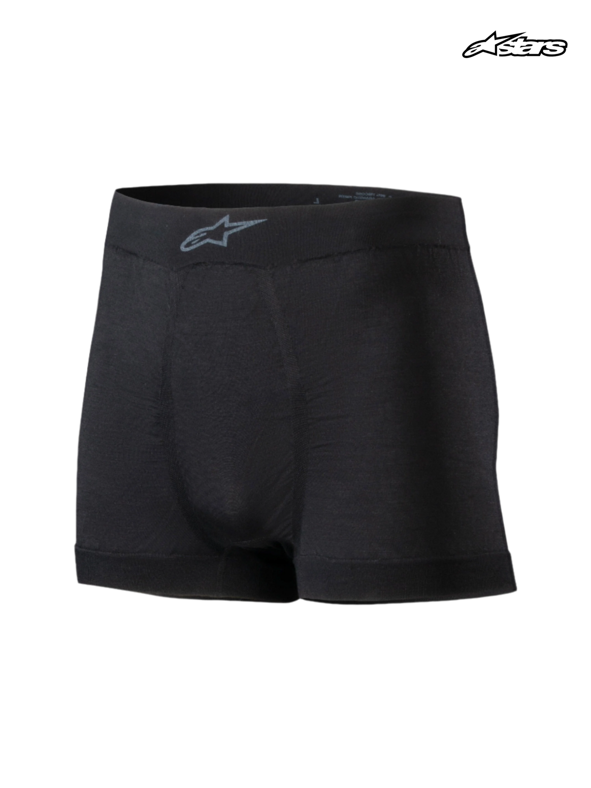 Alpinestars Tech ZX Boxer, boxer de proteção para automobilismo para homem, preto, com certificação FIA e construção leve LENZING FR