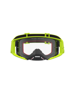 Alpinestars Supertech Vesta, óculos de motocross, amarelos fluorescentes e pretos, lente transparente antiembaciamento.