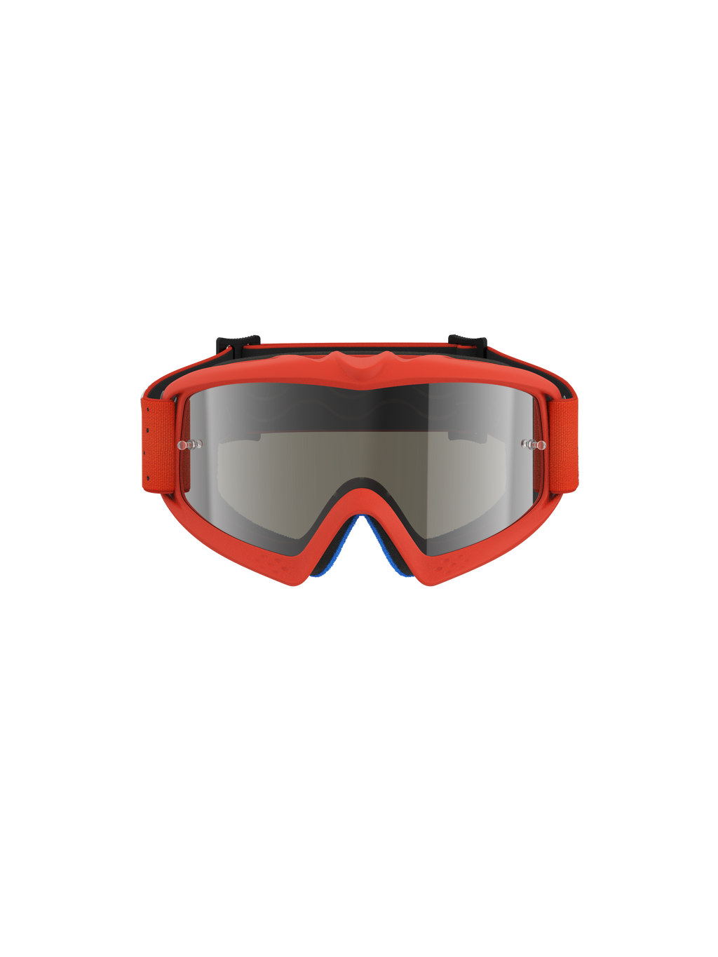 Alpinestars Óculos Vision Vesta Jovem, óculos de motocross para jovens, cor de laranja com lente prateada espelhada anti-embaciamento