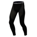 Alpinestars KX Bottom, calças de roupa interior técnica, pretas, com painéis anatómicos de absorção de humidade e cintura elástica com logótipo, concebidas para performance sob fatos de competição
