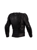 Alpinestars casaco de proteção Bionic Action V3, equipamento de motocross para homem, preto, protetor de costas A-Morph e malha respirável, vista traseira, certificado CE