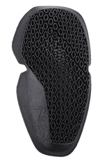 Alpinestars Nucleon Flex Plus Knee Protector, preto, inserção de proteção de joelho para motociclismo com estrutura perfurada de favo de mel em célula aberta, perfil ergonómico fino e design flexível com logótipo de estrela em relevo