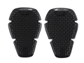 Alpinestars Bioflex Knee Protection, Knee Protectors, Black, pair of slim protective inserts featuring a bridged cell structure with diamond-shaped ventilation, lightweight ergonomic design for impact protection, Alpinestars logo and Bioflex branding at the top
