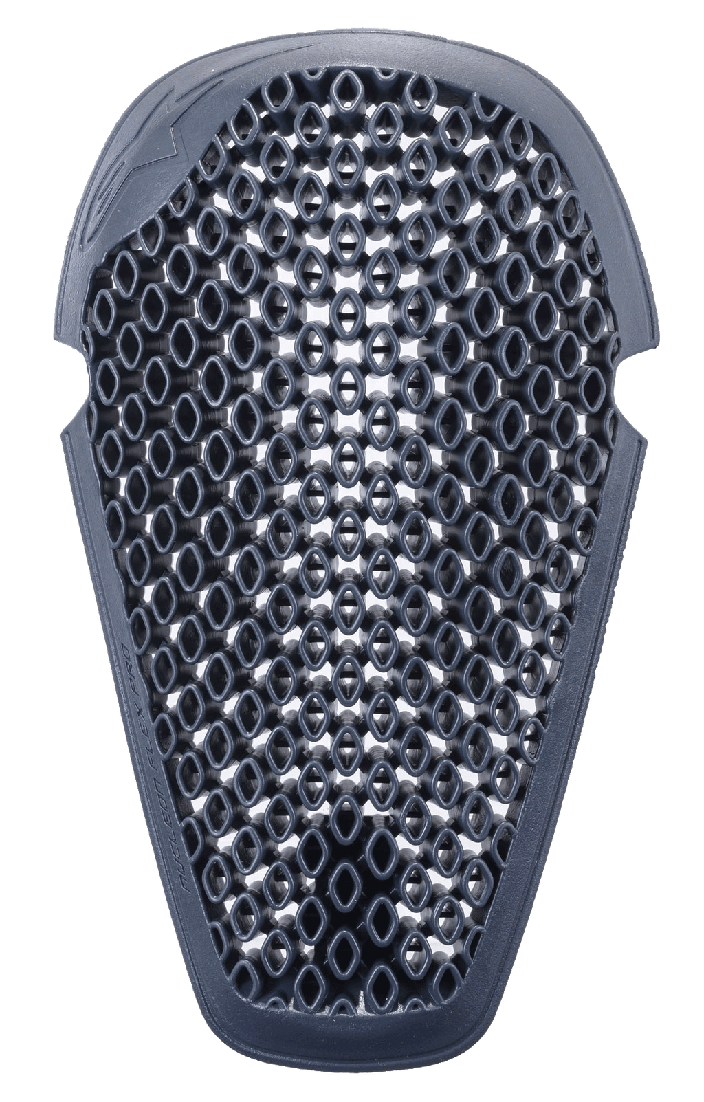 Alpinestars Nucleon Flex Pro Knee Protector, Antracite, com um design de estrutura aberta em favo de mel ventilada, formato ergonómico para proteção contra impactos de motociclismo, construção leve e flexível