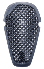 Alpinestars Nucleon Flex Pro Knee Protector, Antracite, com um design de estrutura aberta em favo de mel ventilada, formato ergonómico para proteção contra impactos de motociclismo, construção leve e flexível