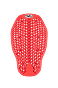 Alpinestars Nucleon Plasma Back Protector Insert, protetor de costas para motociclismo, vermelho, design de malha em ziguezague flexível com orifícios de ventilação, proteção contra impactos com certificação CE Nível 2, inserção ergonómica para casacos de motociclismo