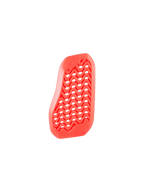 Alpinestars Nucleon Plasma Divided Chest Protector Insert, vermelho, design perfurado em zigue-zague para o máximo fluxo de ar, material de absorção de impacto de base biológica, leve e flexível, para equipamento de estrada de motociclismo