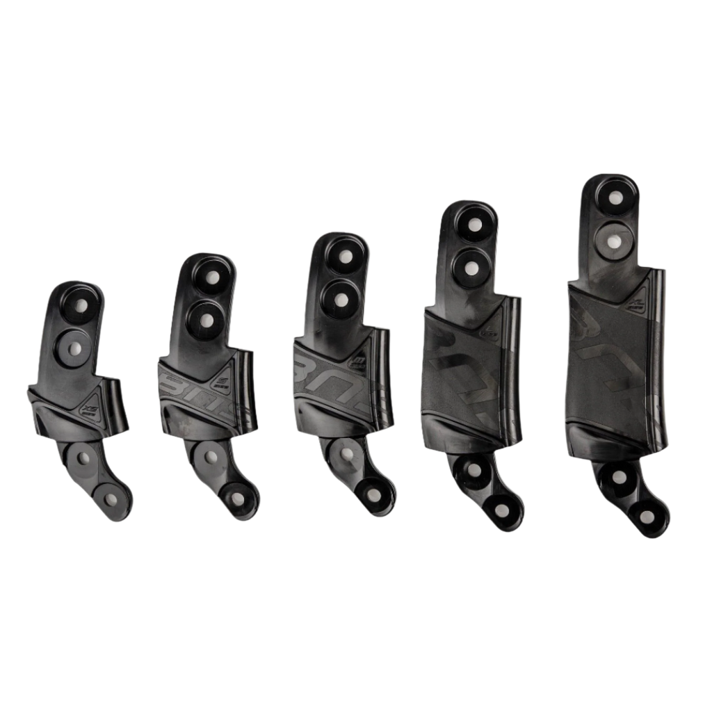 Alpinestars Kit Adaptador de Tamanho BNS, acessório para Bionic Neck Support, preto, cinco componentes de ajuste em plástico com várias alturas para um ajuste preciso da proteção, componentes de ajuste modular para proteção em todo-o-terreno