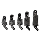 Alpinestars Kit Adaptador de Tamanho BNS, acessório para Bionic Neck Support, preto, cinco componentes de ajuste em plástico com várias alturas para um ajuste preciso da proteção, componentes de ajuste modular para proteção em todo-o-terreno