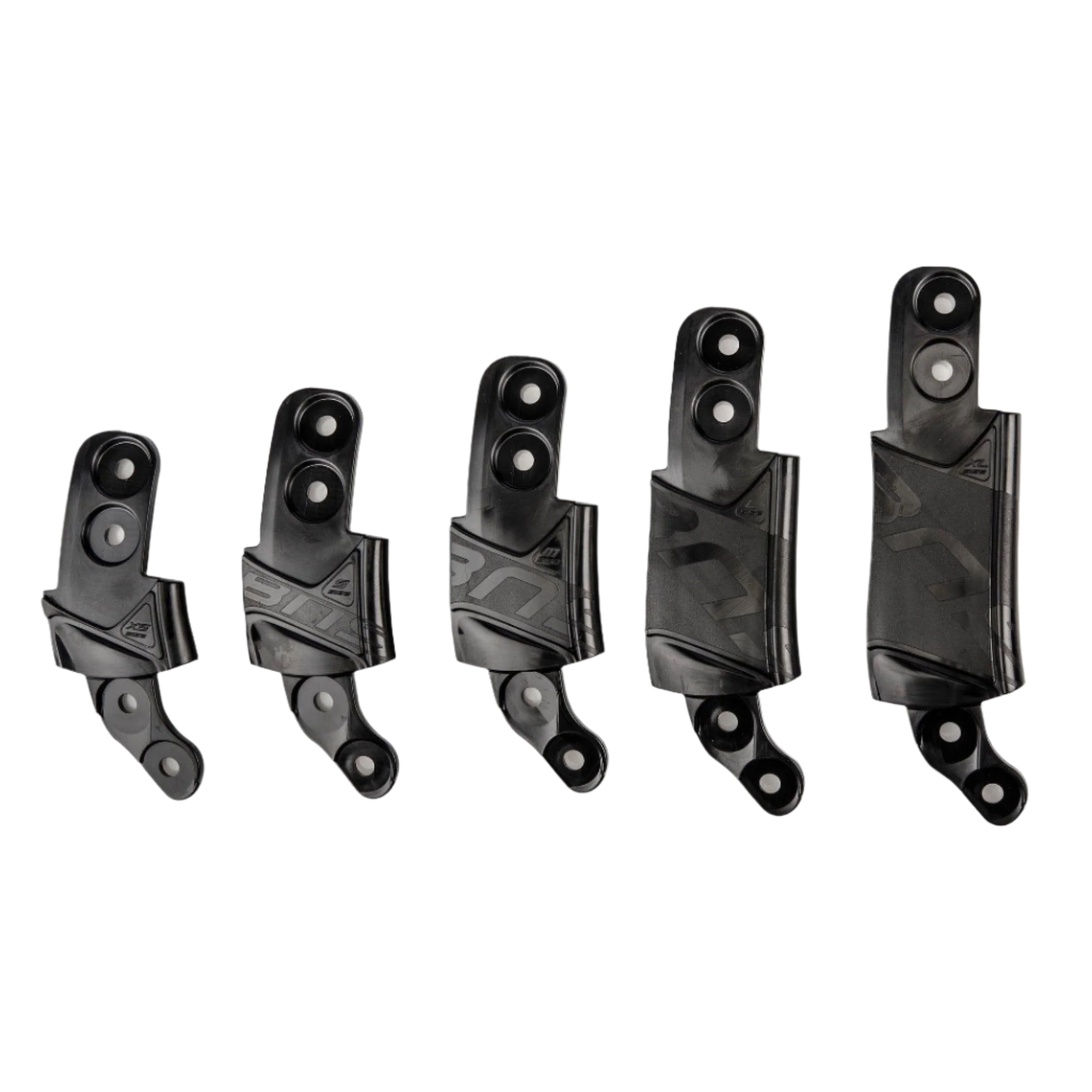 Alpinestars Kit Adaptador de Tamanho BNS, acessório para Bionic Neck Support, preto, cinco componentes de ajuste em plástico com várias alturas para um ajuste preciso da proteção, componentes de ajuste modular para proteção em todo-o-terreno