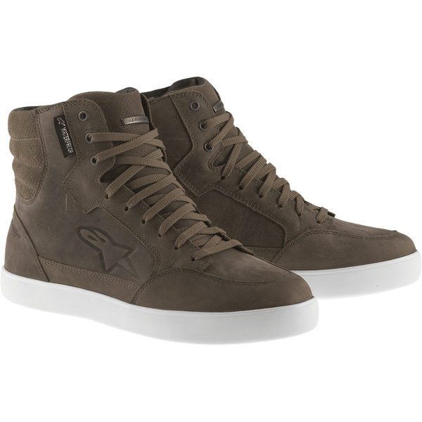 J-6 Waterproof - Brown Motorcycle Shoes | Alpinestars®