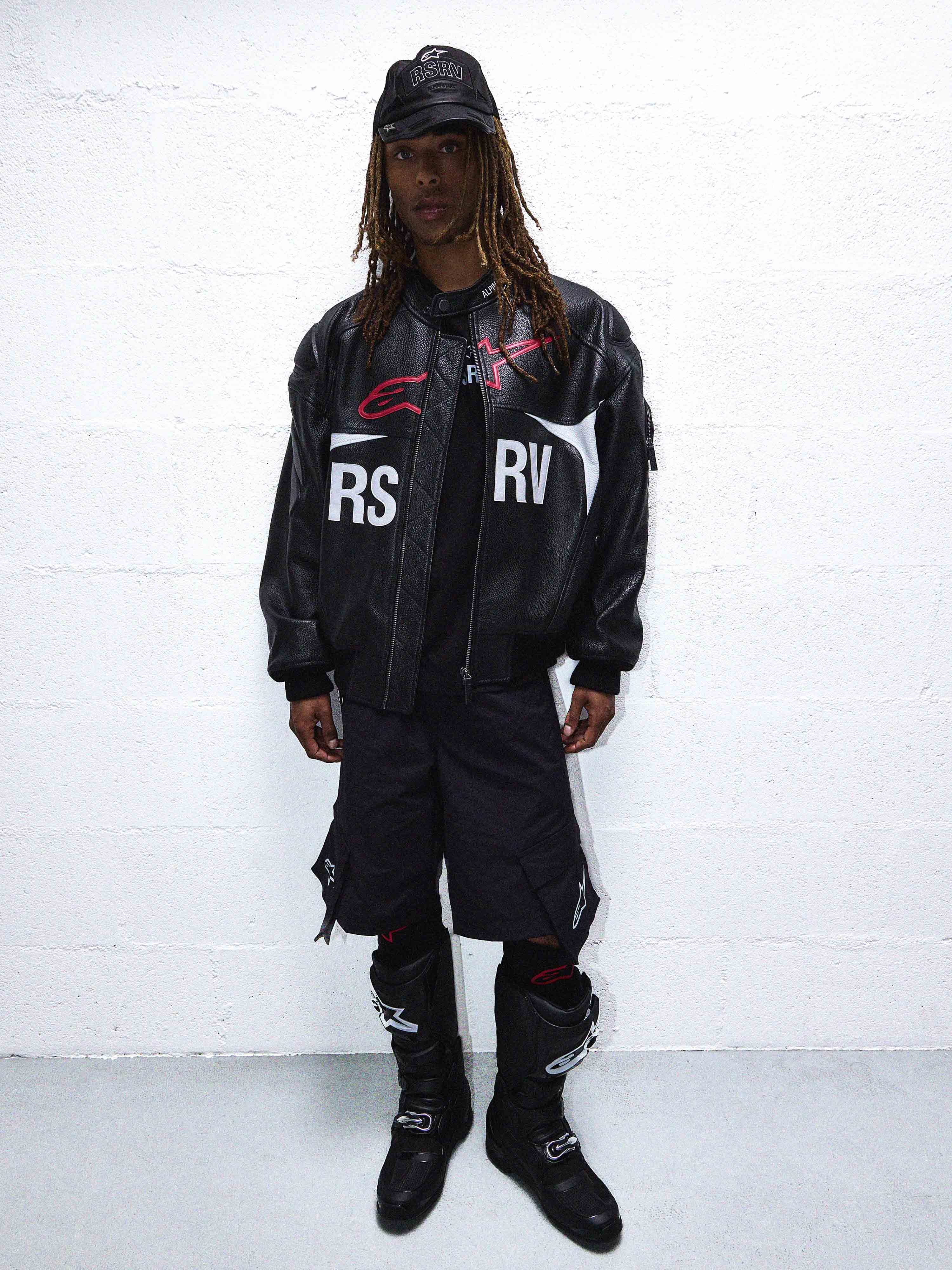 RSRV The Chief Bomber Casaco de couro