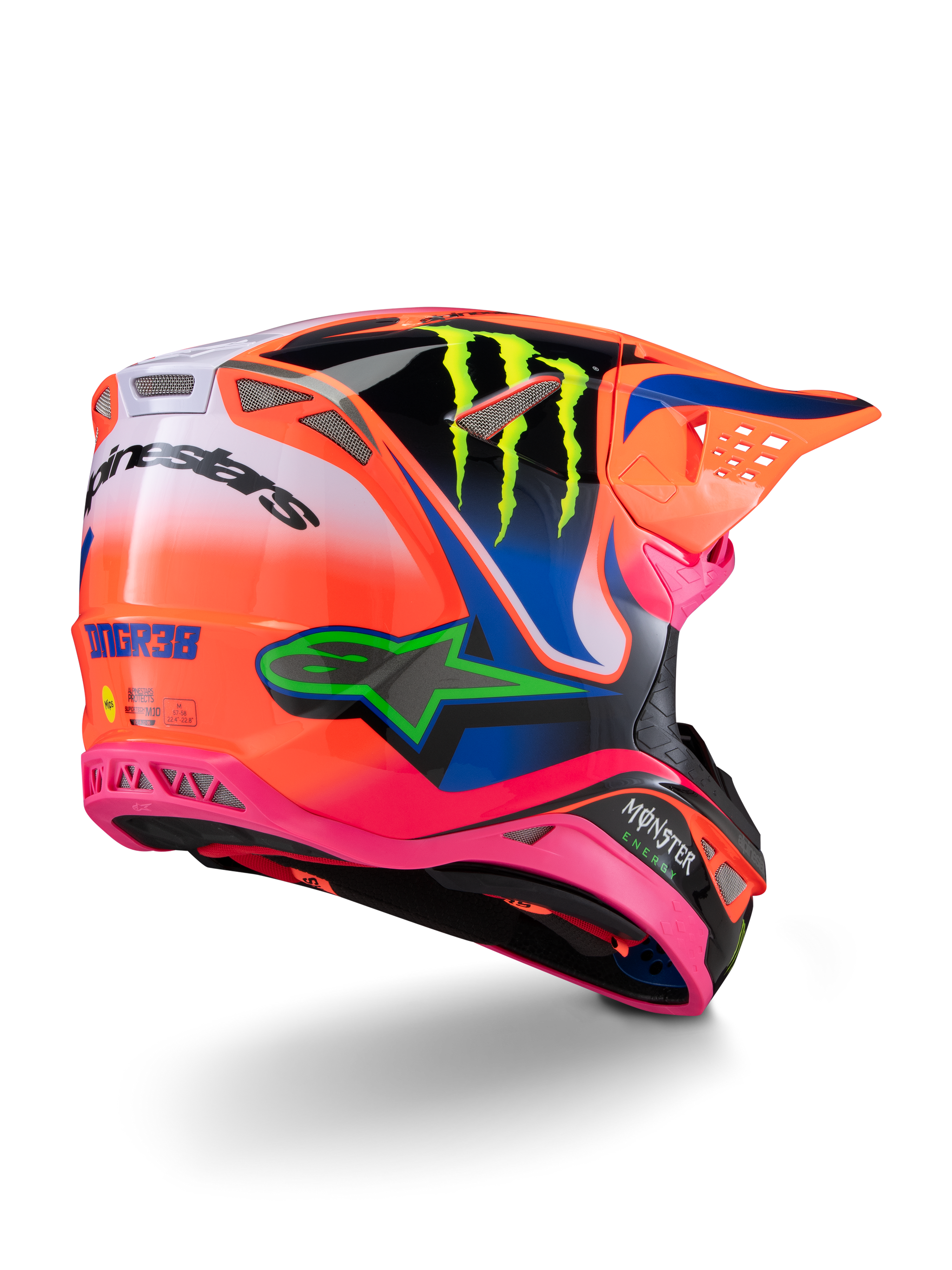 Capacete Supertech M10 Deegan Monster ECE06