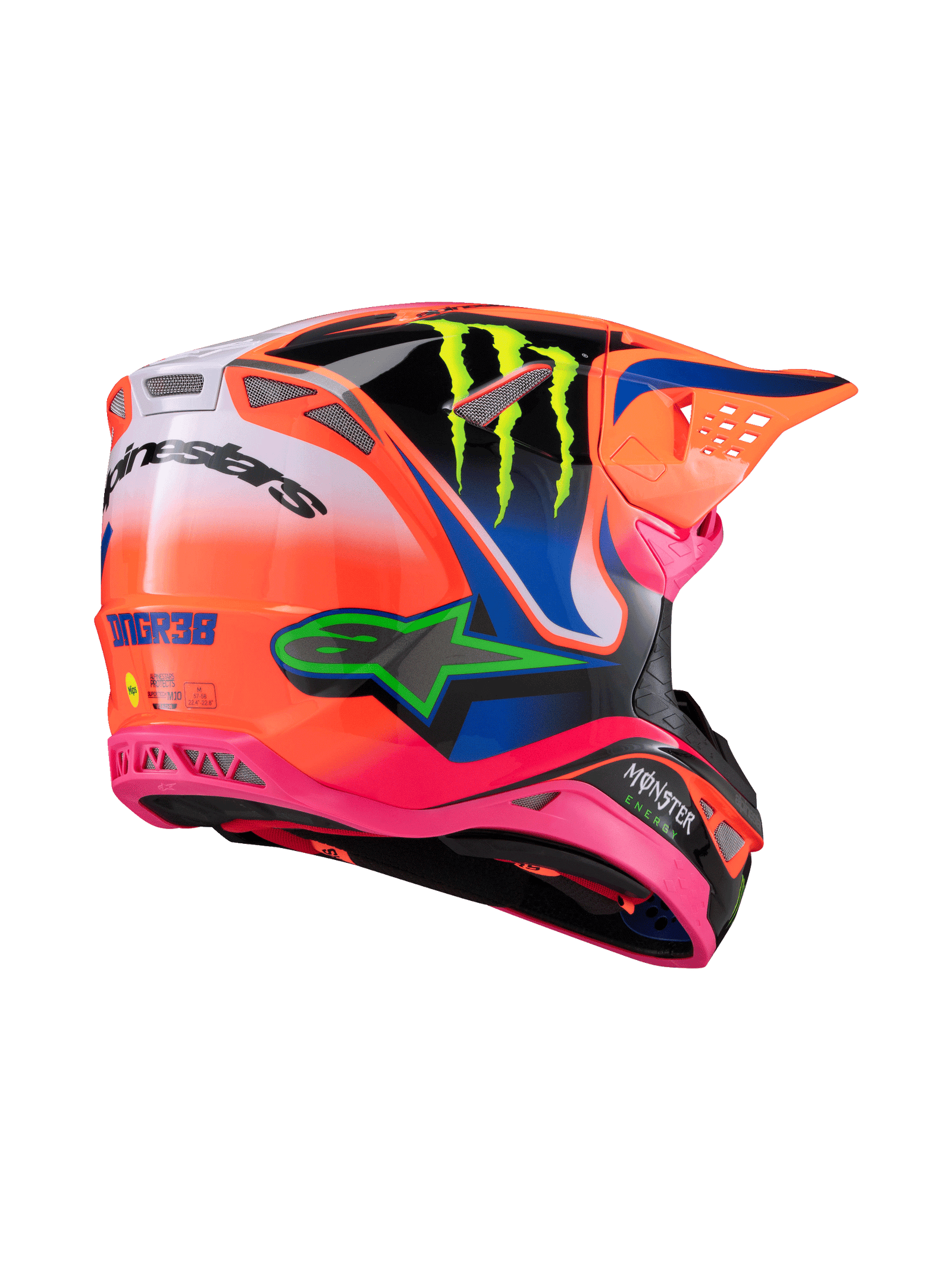 Supertech M10 Deegan Monster Capacete ECE06