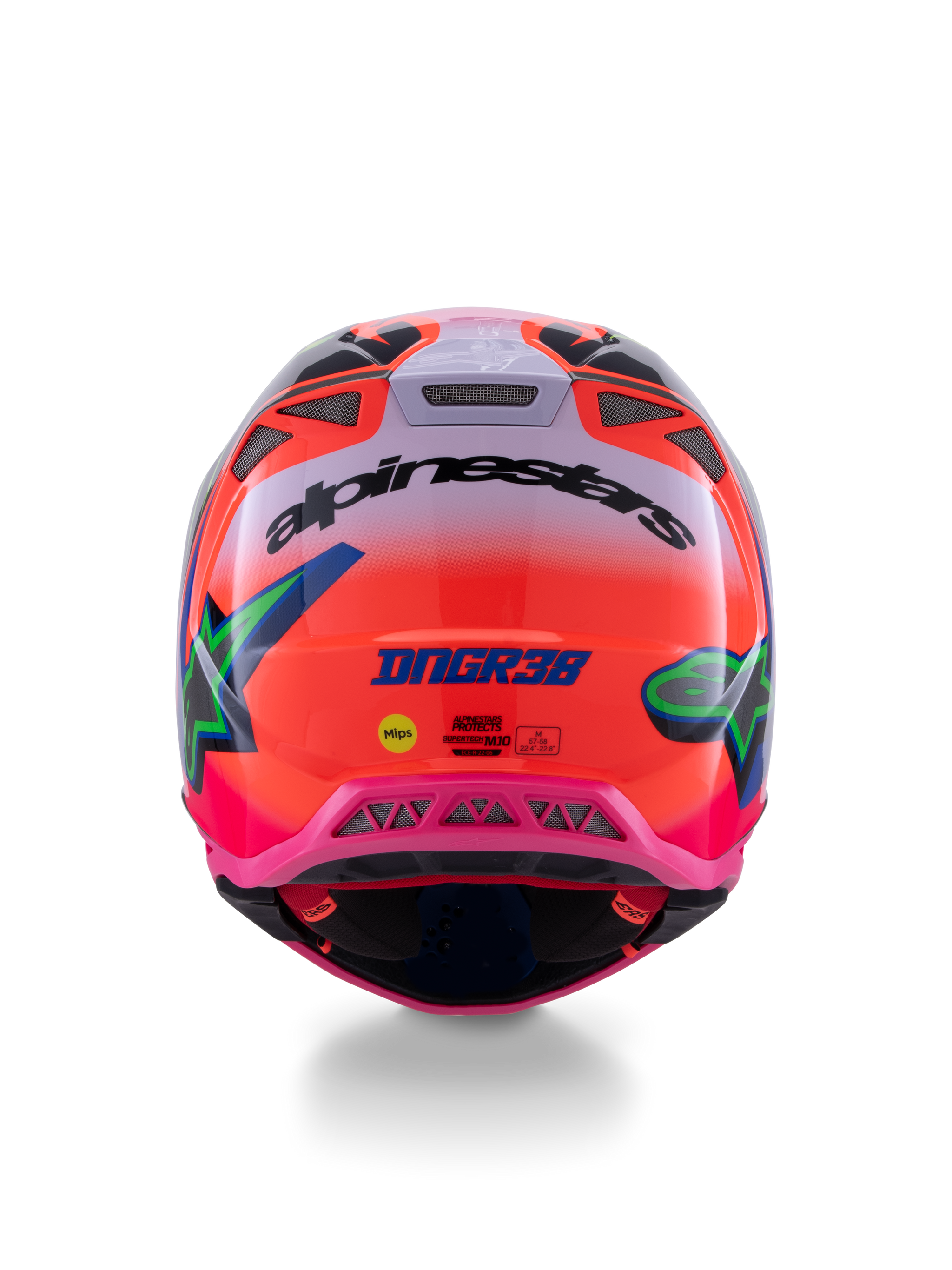 Capacete Supertech M10 Deegan Monster ECE06