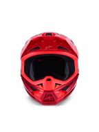 Alpinestars S-M7 Core Helmet, Motocross Helmet, Red Glossy, Front view showing multiple intake vents and aerodynamic design, Astars branding on visor and chin bar, professional off-road racing gear