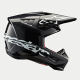 Capacete S-M5 Corp ECE Dark Gray Glossy