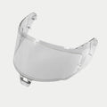 Alpinestars Supertech R10 AFHS-01 Shield, viseira de substituição para capacete, transparente, construção em plástico transparente para capacetes de corrida S-R10, design curvo com pontos de montagem precisos, acessório oficial para capacete de motociclismo
