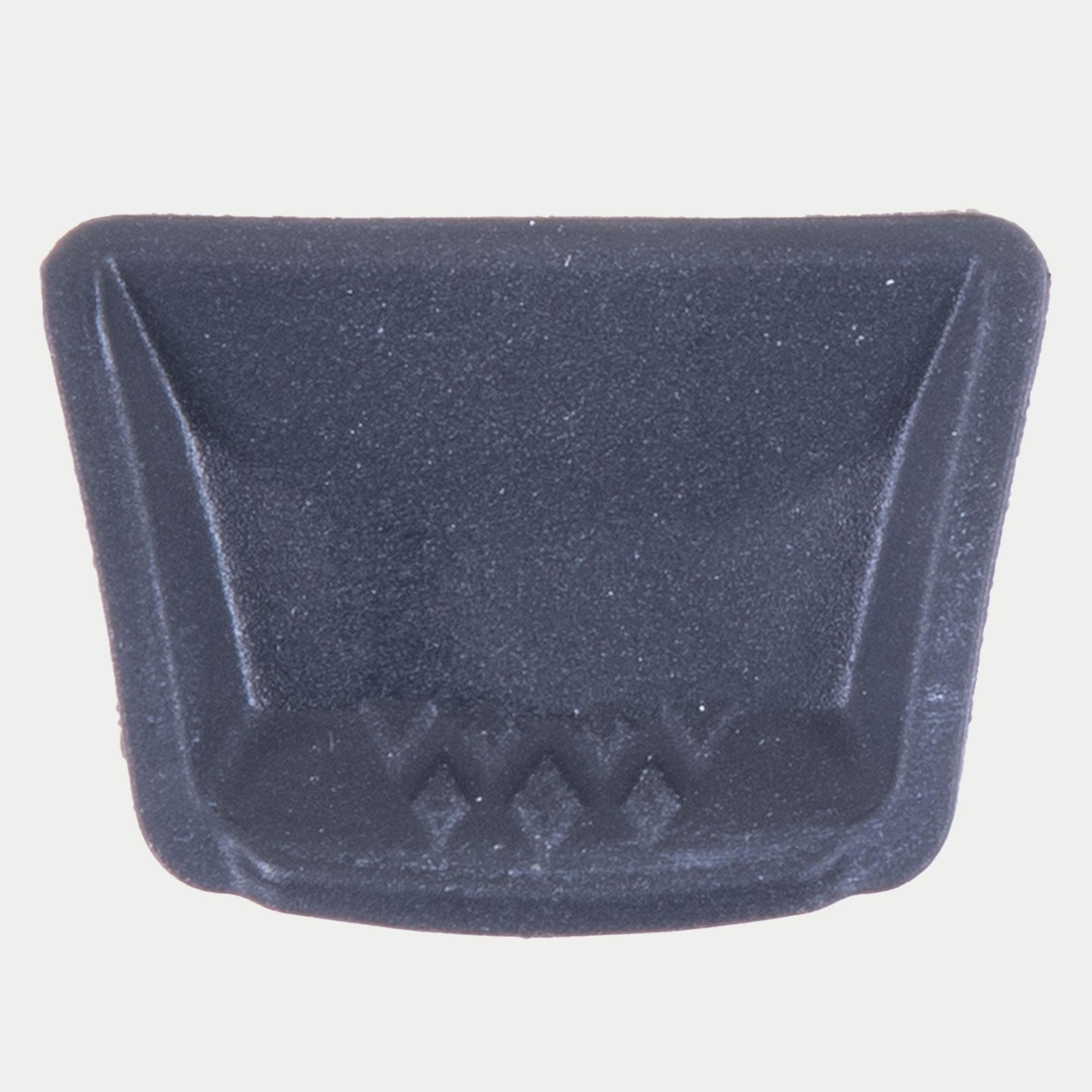 Alpinestars Supertech R10 Rubber Plug Chin Vent, acessório de capacete, preto, componente de borracha moldada para o capacete S-R10, com um design trapezoidal texturado para uma gestão segura da ventilação