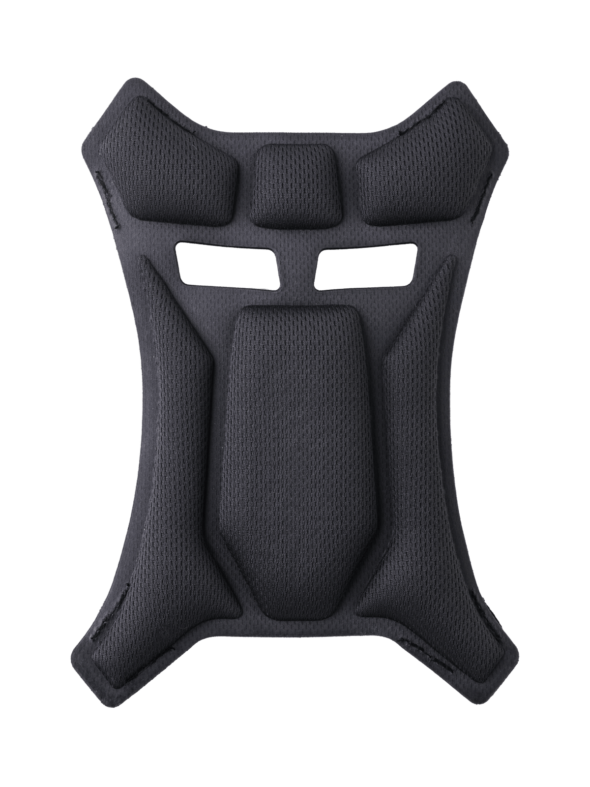 Alpinestars S R 7 Top Pad, almofada superior para capacete de substituição, preta, construção em tecido de malha