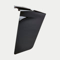 Alpinestars Supertech R10 Solid Race Spoiler, acessório para capacete, preto sólido brilhante, peça de substituição aerodinâmica com acabamento polido e detalhe do logótipo em branco