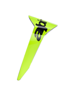 Alpinestars Supertech R10 Arius Standard Spoiler, acessório para capacete de motociclismo, amarelo fluorescente e preto, componente aerodinâmico de competição com perfil elegante e grafismos arrojados, peça de substituição para capacetes S-R10