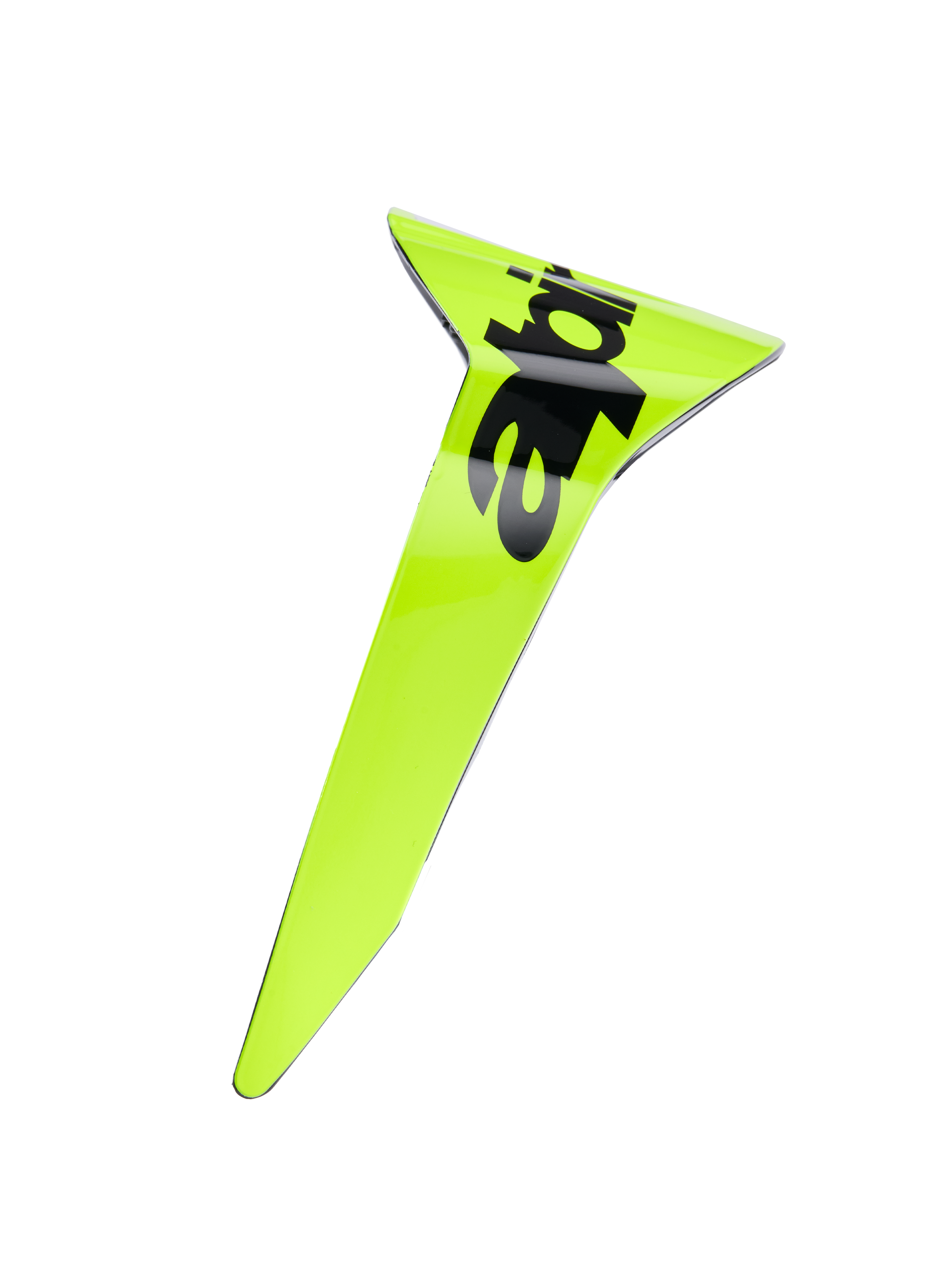 Alpinestars Supertech R10 Arius Standard Spoiler, acessório para capacete de motociclismo, amarelo fluorescente e preto, componente aerodinâmico de competição com perfil elegante e grafismos arrojados, peça de substituição para capacetes S-R10