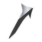 Alpinestars Supertech R10 Element Standard Spoiler, acessório para capacete, preto carbono prateado e preto brilhante, componente traseiro aerodinâmico para capacetes S-R10, perfil angular elegante com acabamento de alto brilho