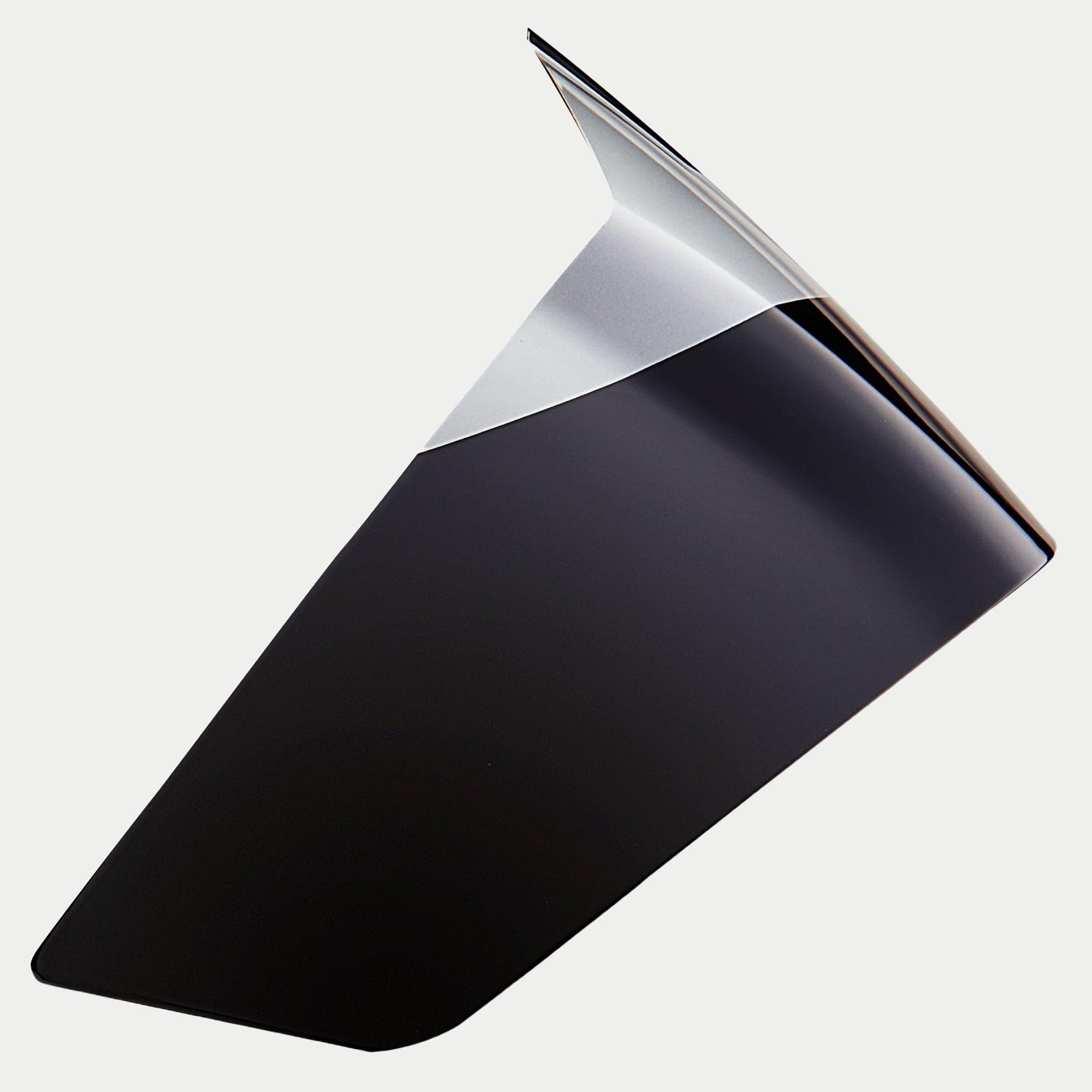 Alpinestars Supertech R10 Element Race Spoiler, Helmet Accessory, Glossy Black and Silver, sleek aerodynamic design, official replacement part for S-R10 Element helmets