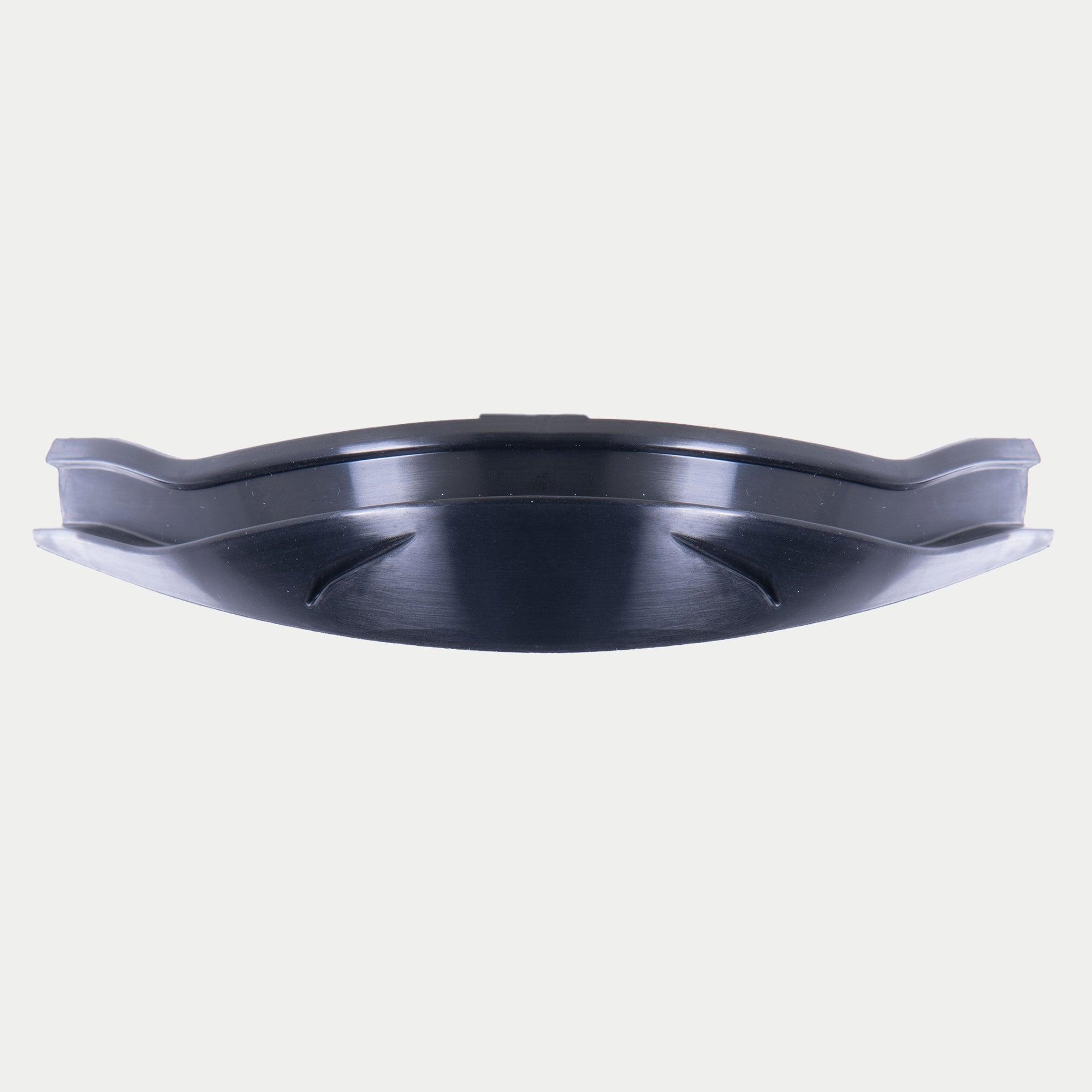 Alpinestars Supertech R10 Wind Deflector, acessório para capacete de motociclismo, preto, design curvo e aerodinâmico em plástico com saliências integradas, peça de substituição oficial para capacetes S-R10