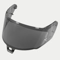 Alpinestars Supertech R10 AFHS-01 Shield, Helmet Accessory, Dark Smoke, curved replacement visor with transparent dark tint, anti-scratch coating, and mounting hardware for daytime riding